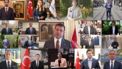 İstanbul'da CHP'li belediye başkanları Gezi tutuklusu Tayfun Kahraman için özgürlük