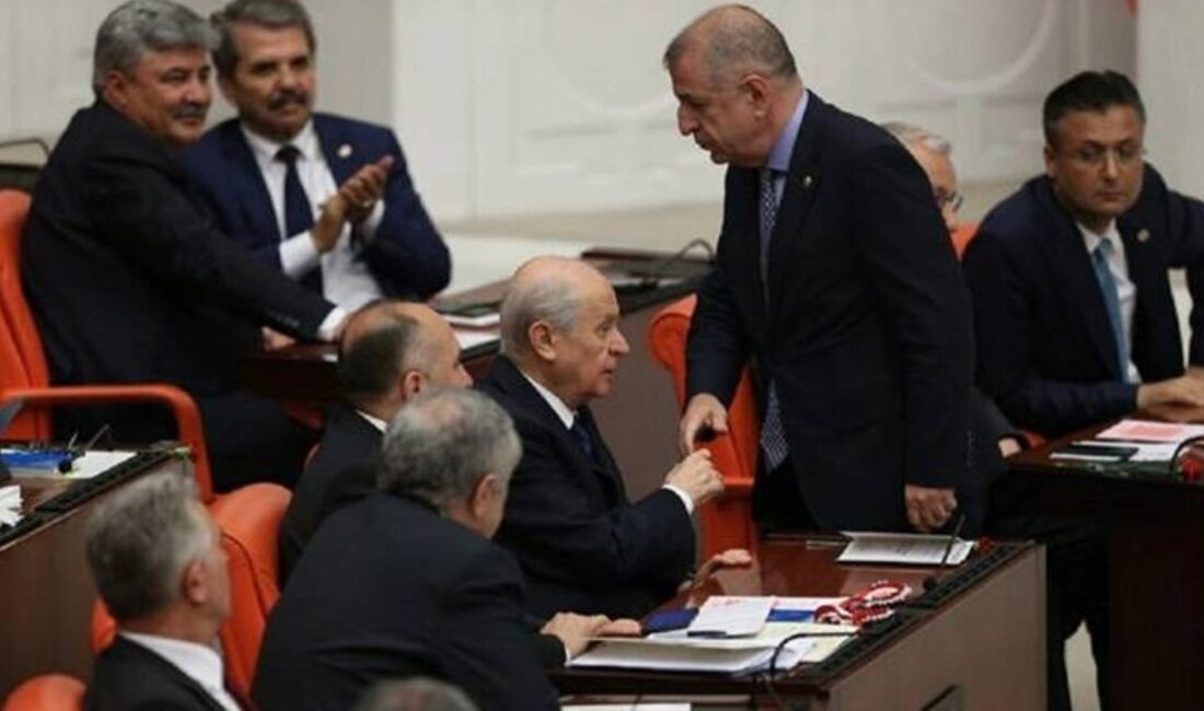 Zafer Partisi Genel Başkanı Ümit Özdağ'ın MHP Genel Başkanı Devlet