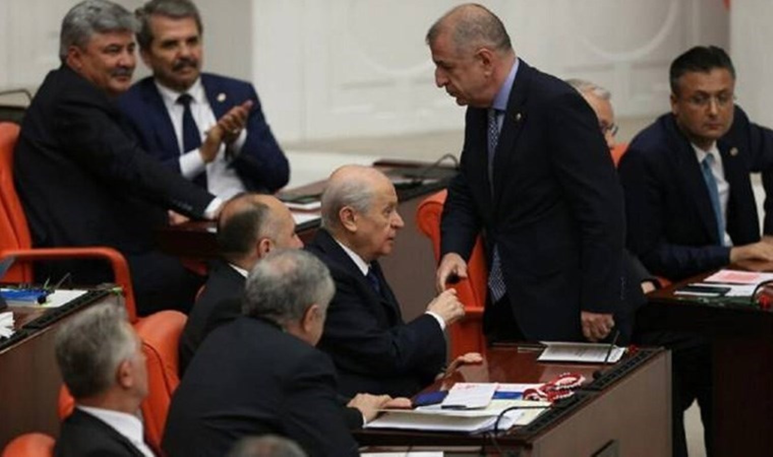 Zafer Partisi Genel Başkanı Ümit Özdağ'ın MHP Genel Başkanı Devlet