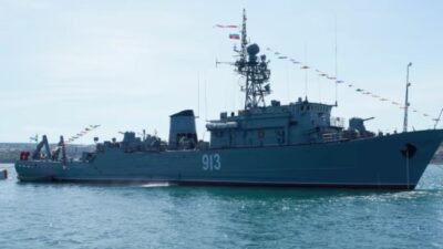 Ukrayna Savunma Bakanlığı, Rus Karadeniz Filosuna ait 913 borda numaralı